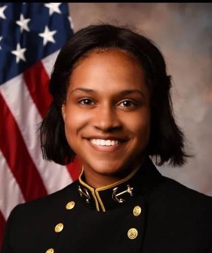 Memorial image honoring 1stLt. Ashleigh R. Fairow (USNA '19)