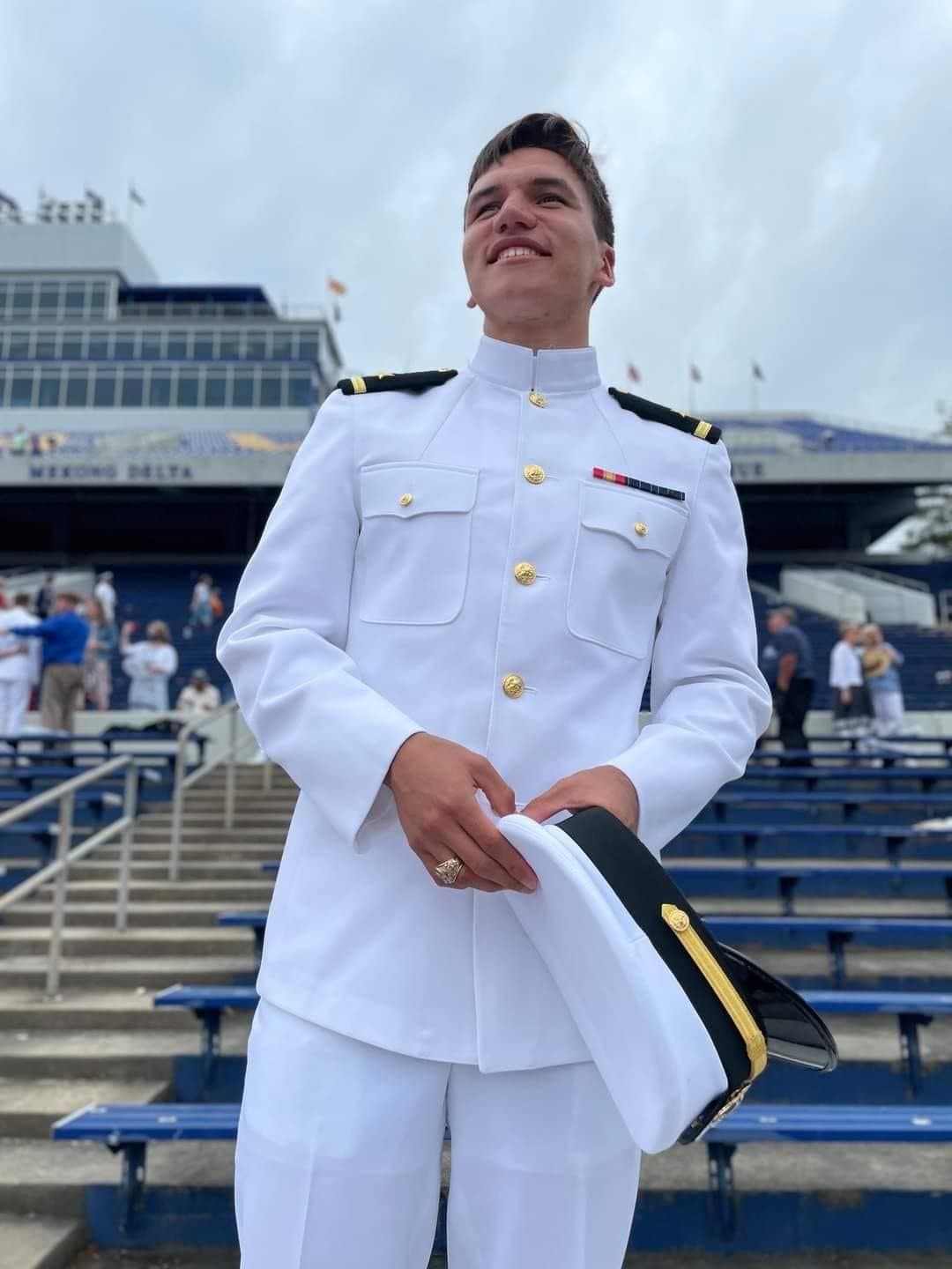 Memorial image honoring LTJG Christopher M. Bailey (USNA '21)