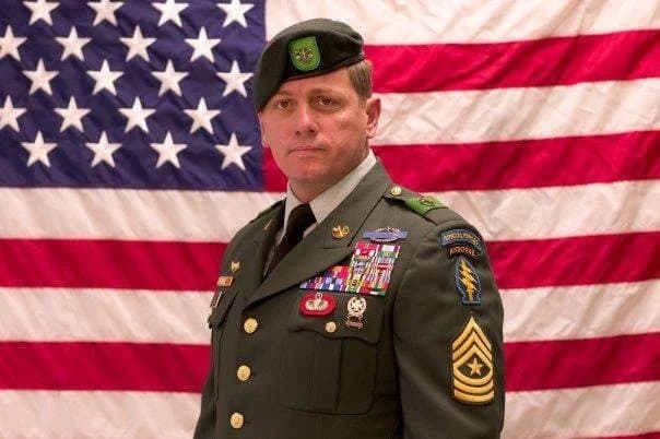Memorial image honoring SGM Keven J. Cleveland