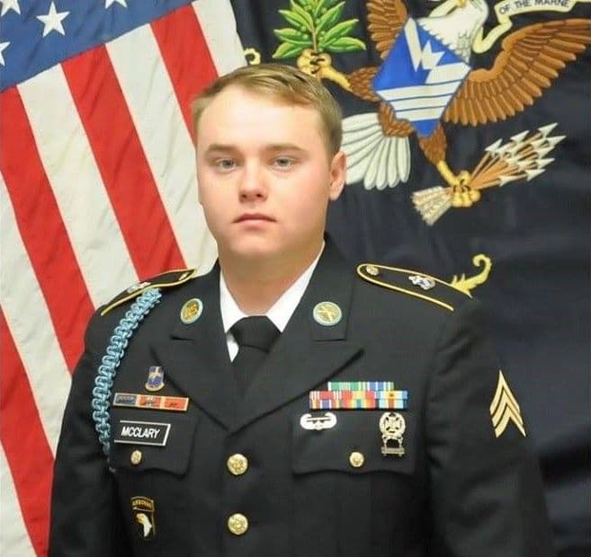 Memorial image honoring SGT Jason M. McClary