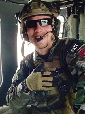 Memorial image honoring SSgt Forrest B. Sibley