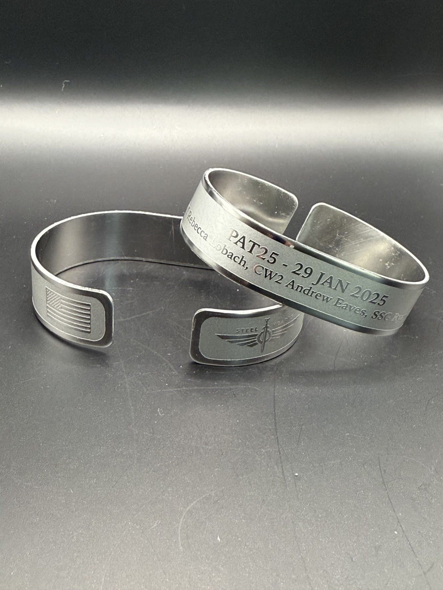 Memorial bracelet honoring PAT25