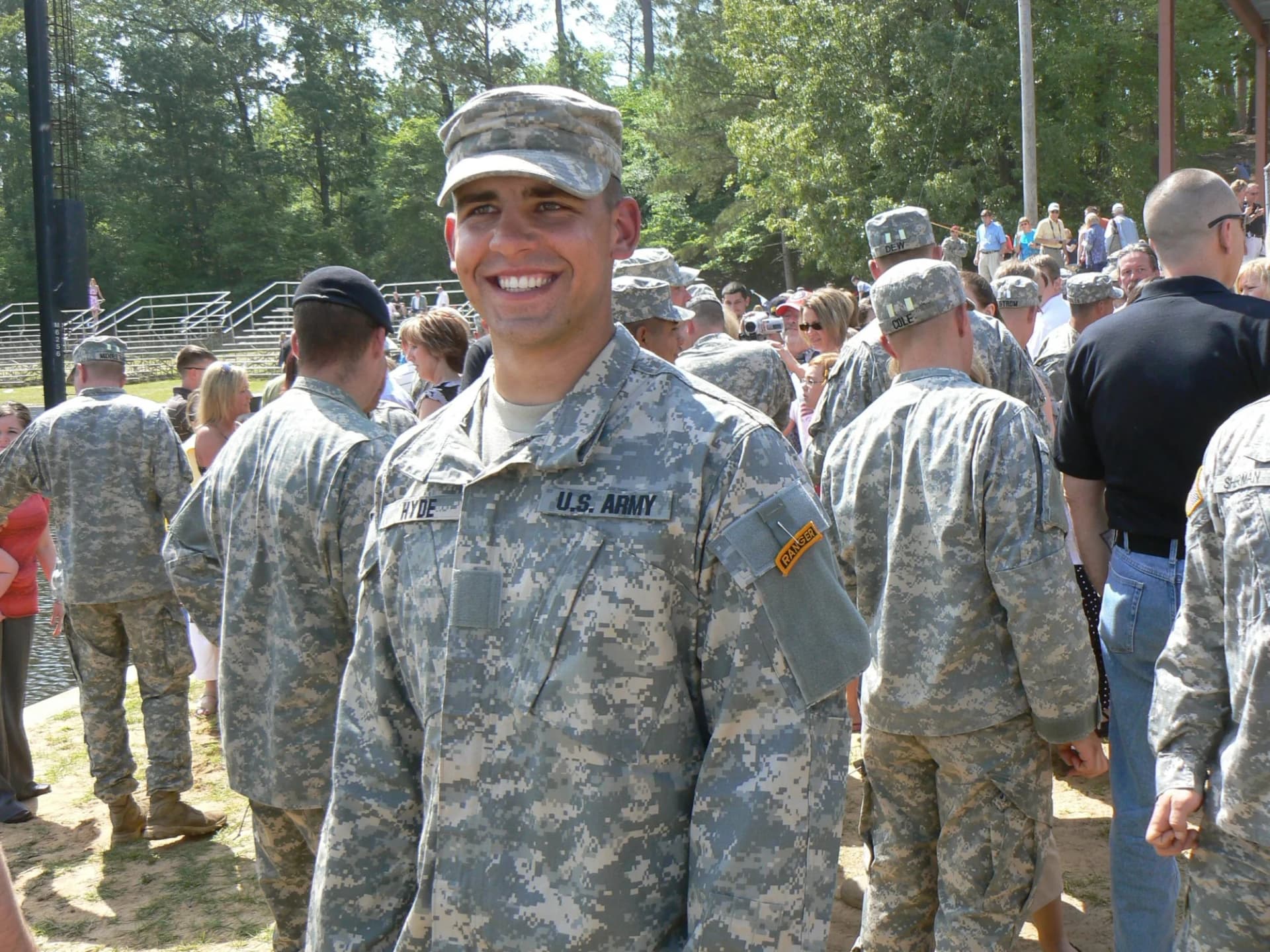 Memorial image honoring 1LT Daniel B. Hyde (USMA '07)