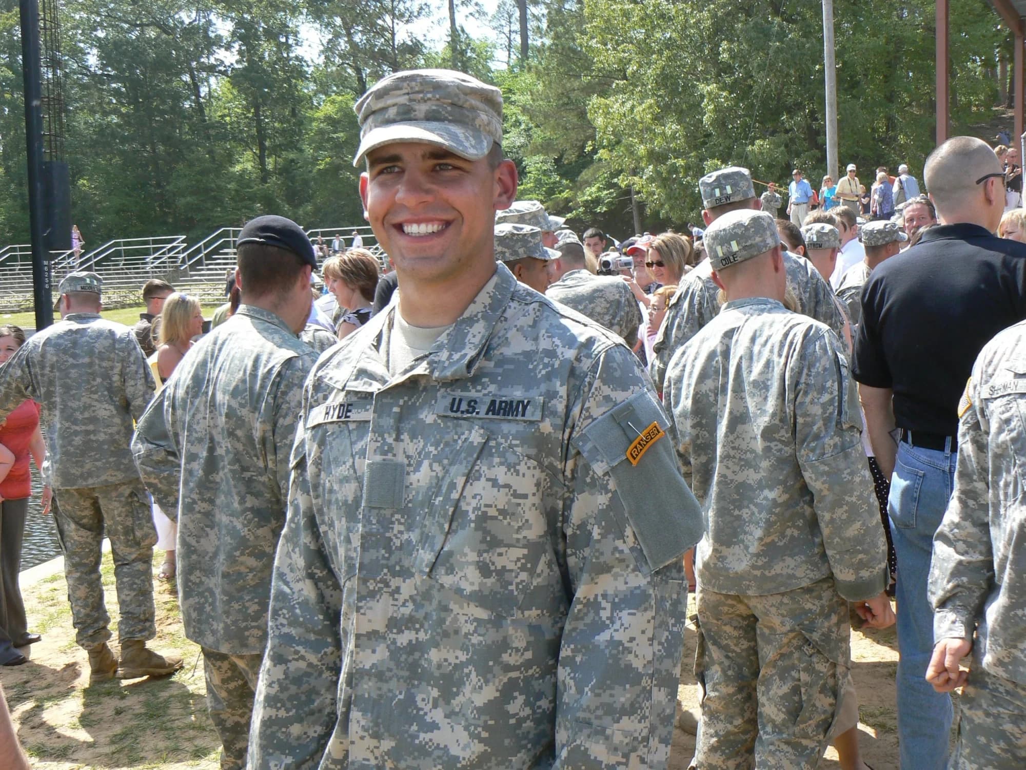 Memorial image honoring 1LT Daniel B. Hyde (USMA '07)