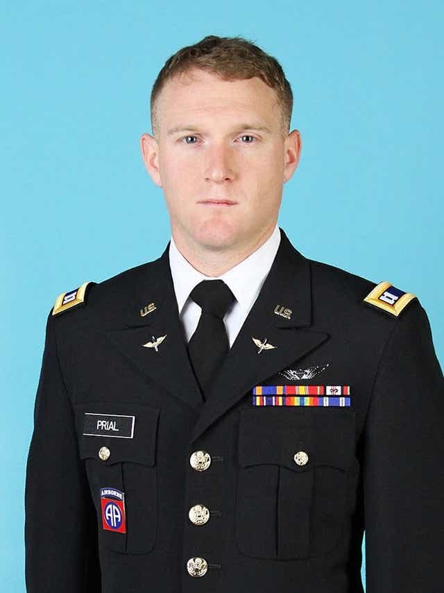 Memorial image honoring CW2 Daniel G. Prial (USMA '12)