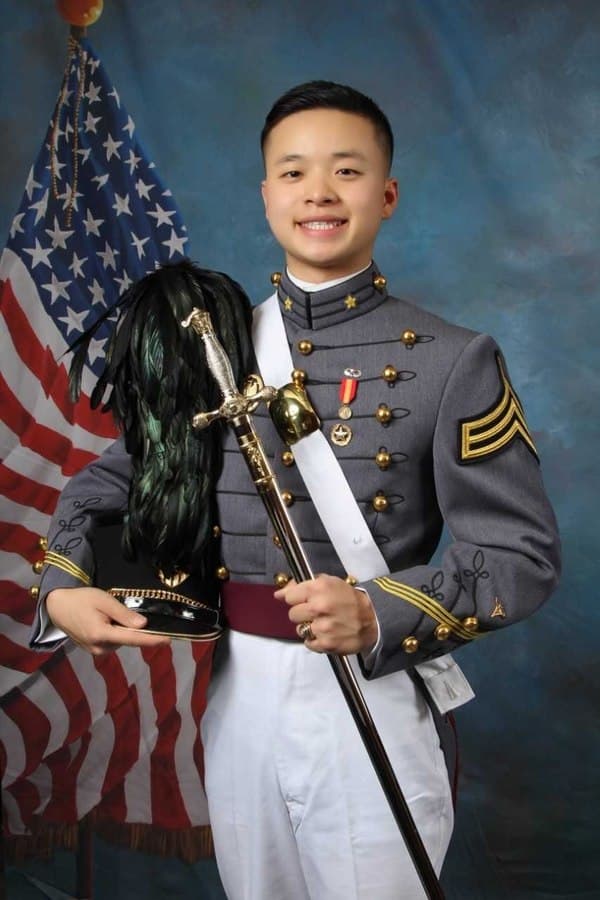 Memorial image honoring CDT Peter L. Zhu (USMA '19)