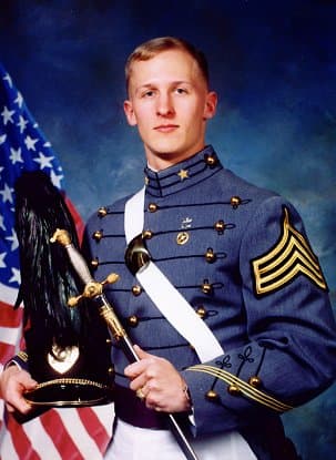 Memorial image honoring CPT John F Kurth (USMA '95)