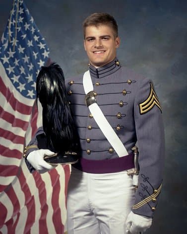 Memorial image honoring CPT Ralph "Jay" John Harting III (USMA '98)
