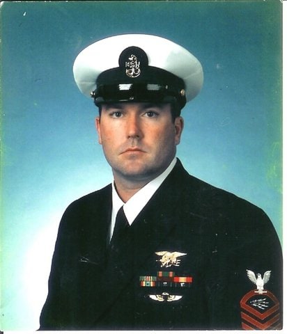Memorial image honoring SCPO Daniel R. Healy