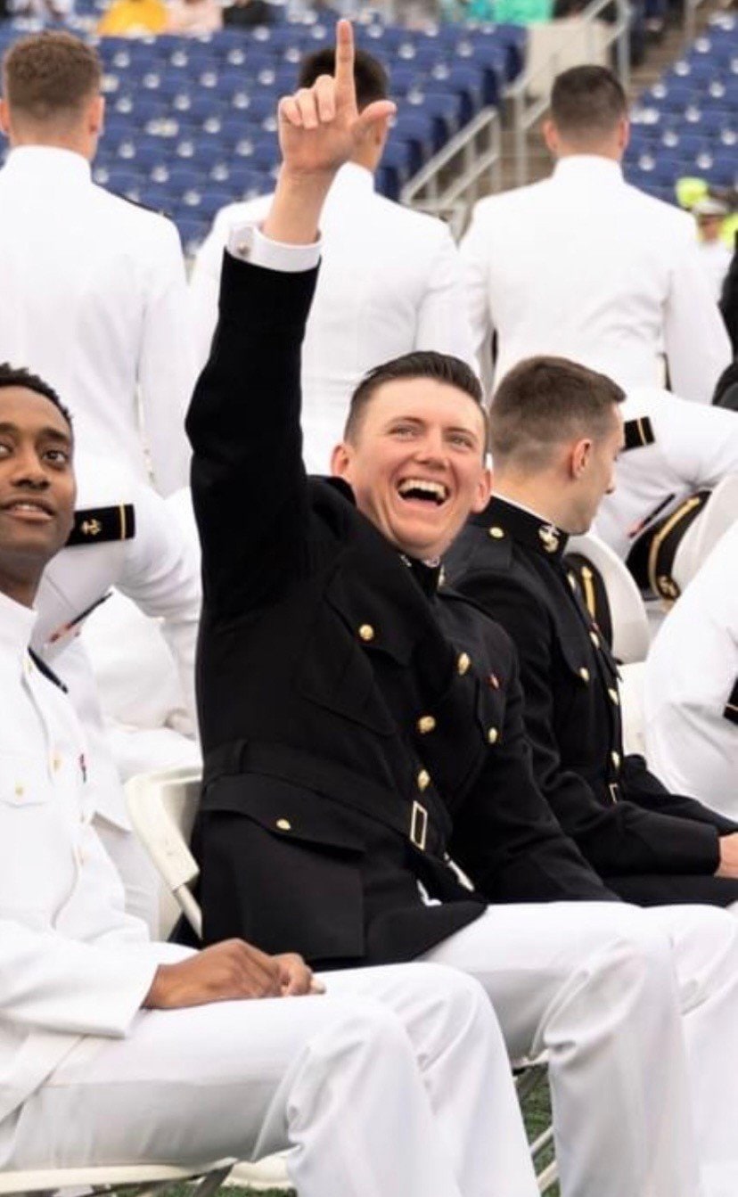 Memorial image honoring 1stLt. Joseph "Cullen" Crowley (USNA '22)