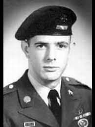 Memorial portrait of SP4 Keith Campbell