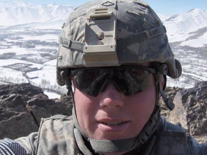 Memorial image honoring PFC Ryane G. Clark