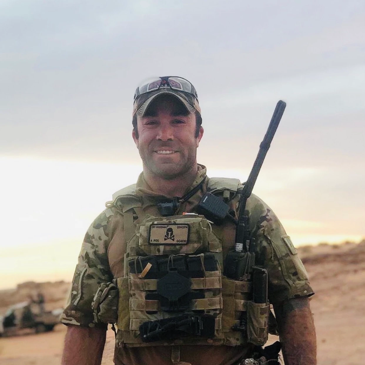 Memorial image honoring MSG Nathan L. Goodman