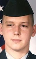 Memorial portrait of SPC Robert E. Hall Jr.