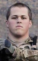 Memorial portrait of SGT Tyler N. Holtz