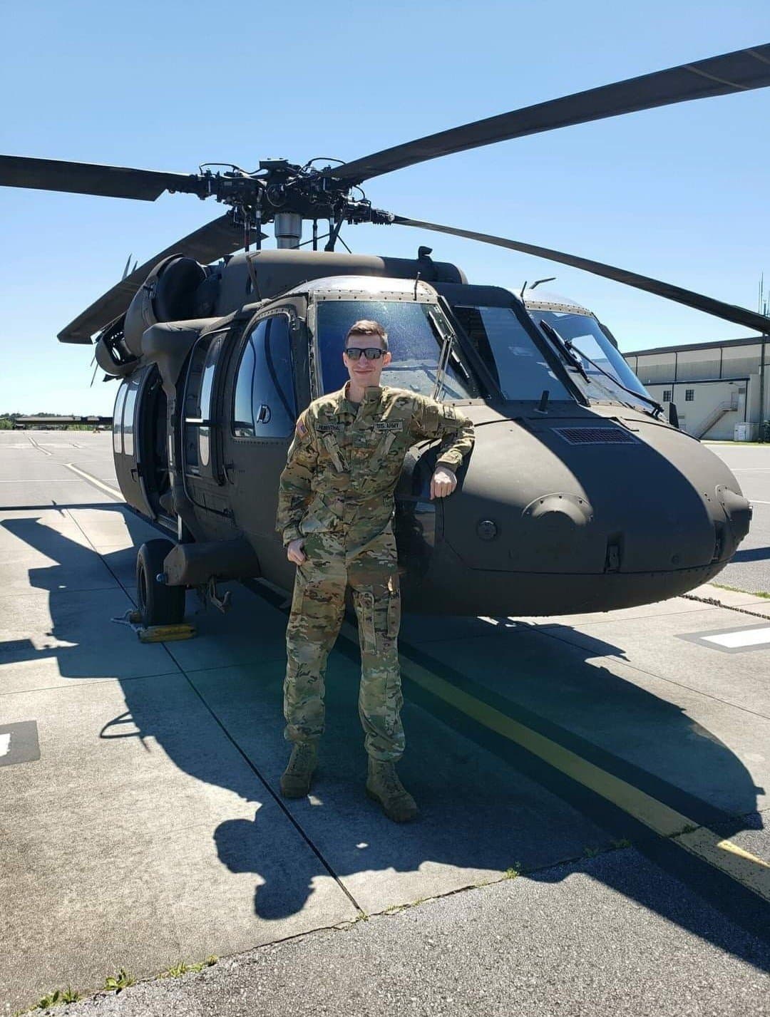Memorial image honoring CW2 Isaac N. Hubenthal