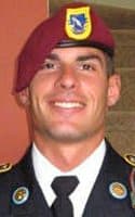 Memorial portrait of PFC Michael J. Metcalf