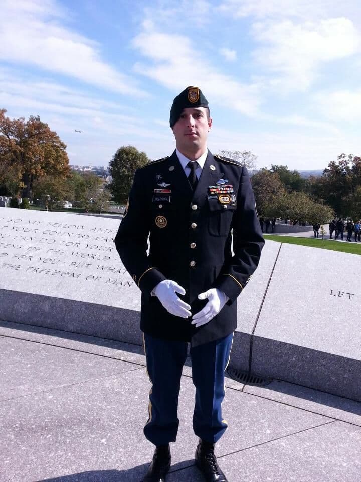 Memorial portrait of SSG Michael H. Simpson