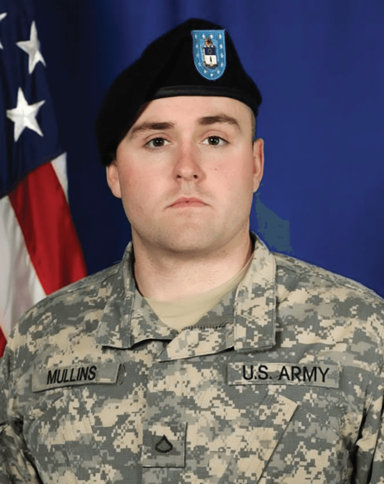 Memorial image honoring SPC Brandon Scott Mullins