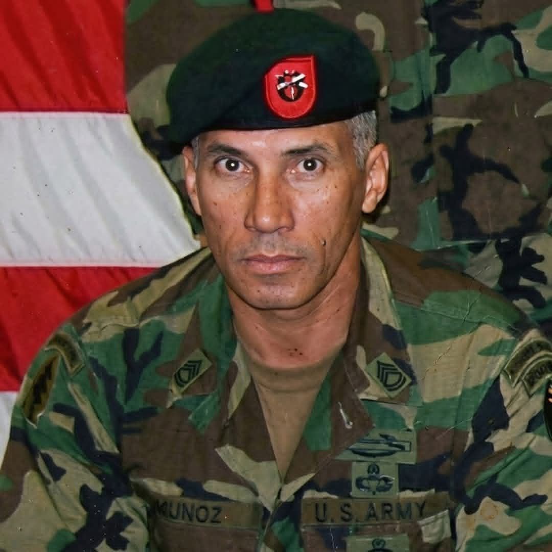 Memorial image honoring SFC Pedro A. Munoz