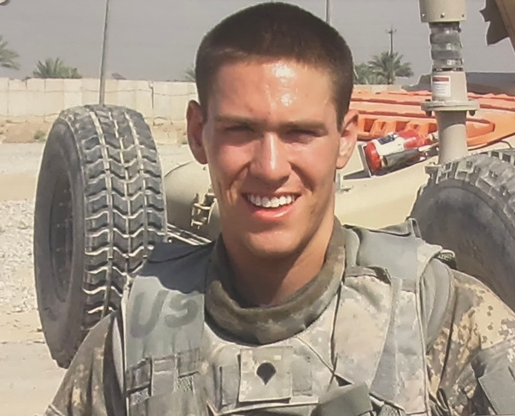 Memorial portrait of SSG Michael H. Ollis