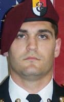 Memorial portrait of SPC John A. Pelham