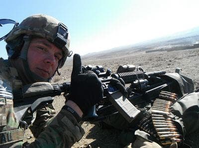 Memorial image honoring SGT Michael E. Ristau