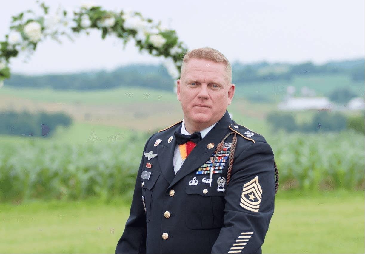 Memorial portrait of SGM Stephen J. Smith