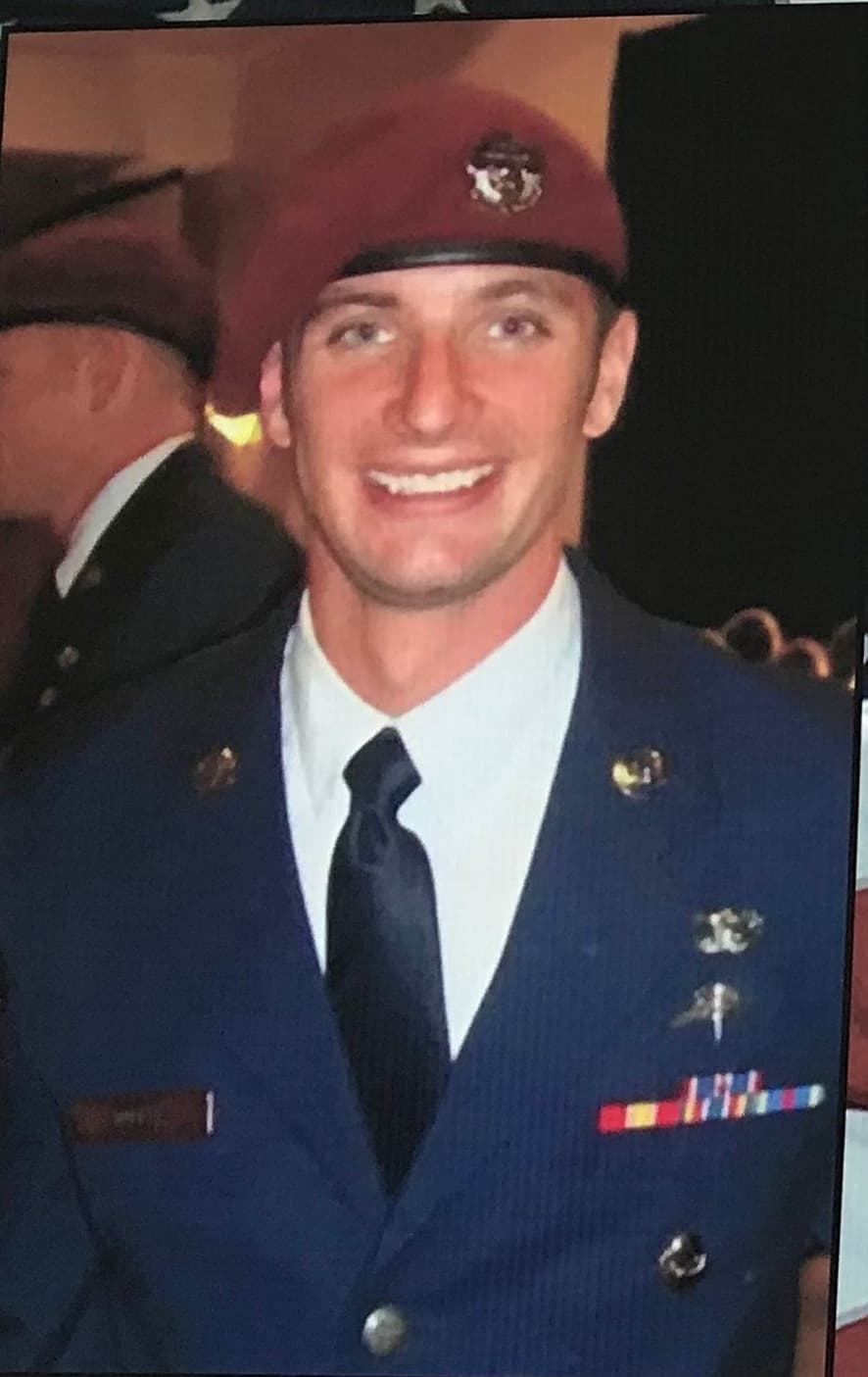 Memorial image honoring SrA Benjamin Daniel White