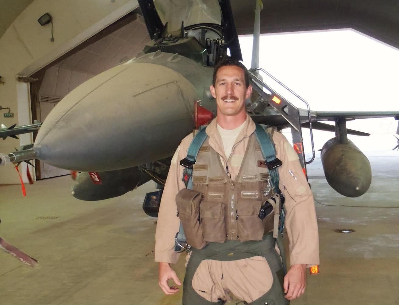 Memorial image honoring Col Mark "Tyson" Sletten (USAFA '00)