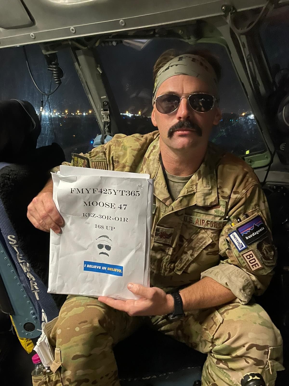 Memorial portrait of Maj Matthew C. Kettler (USAFA '08)