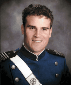 Memorial portrait of Capt Mark "Tyler" Voss (USAFA '08)