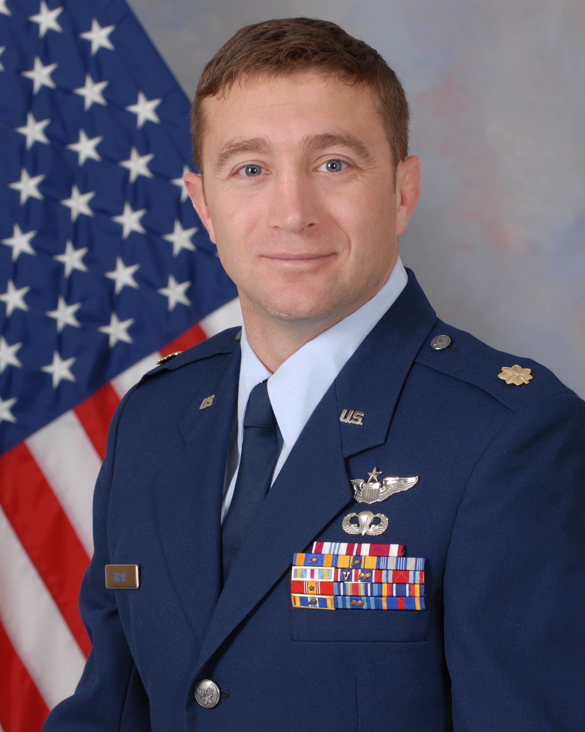 Memorial image honoring Lt Col Frank "Bruiser" Bryant (USAFA '95)