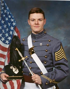 Memorial portrait of 1LT Leif E. Nott (USMA '00)