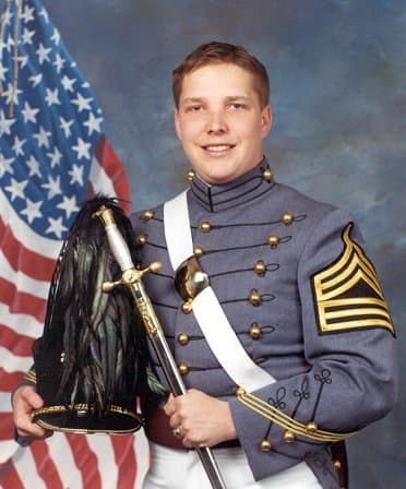 Memorial portrait of 1LT Todd J. Bryant (USMA '02)