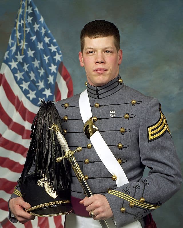 Memorial portrait of CPT Brian M. Bunting (USMA '02)