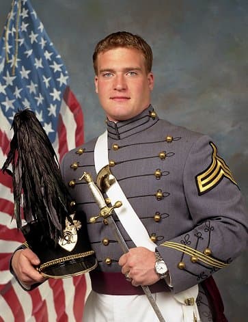 Memorial portrait of CPT James M. Gurbisz (USMA '02)