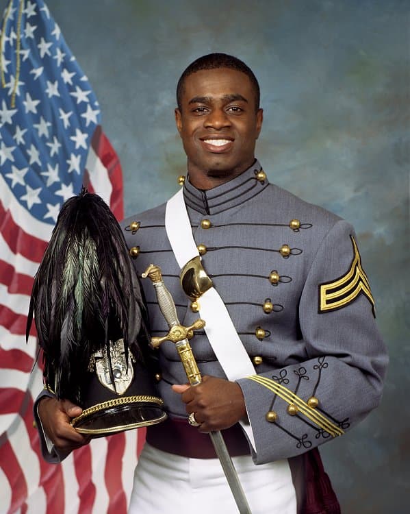 Memorial portrait of CPT Torre R. Mallard (USMA '02)