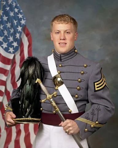 Memorial portrait of 1LT Derek S. Hines (USMA '03)