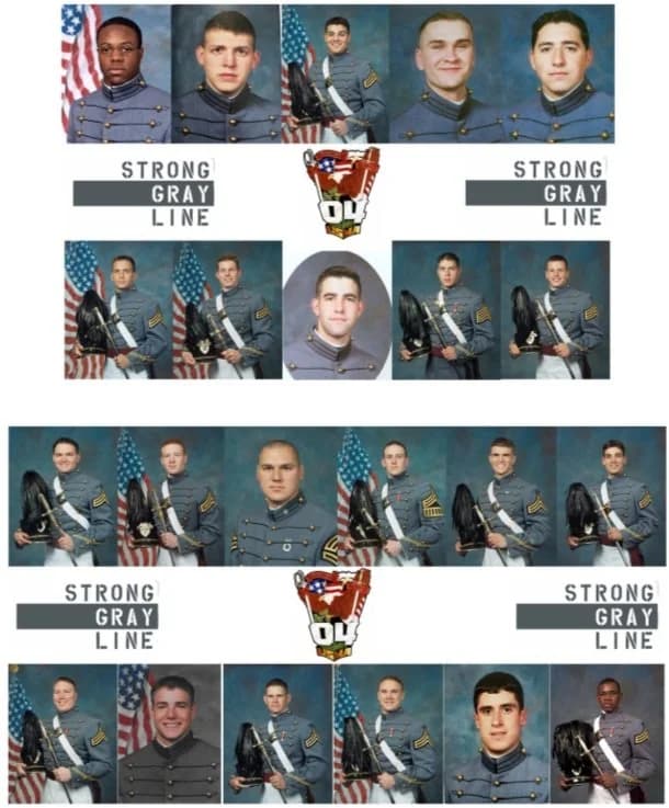 Memorial image honoring USMA Class of 2004 Bracelet