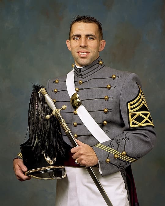 Memorial portrait of CPT Scott P. Pace (USMA '05)