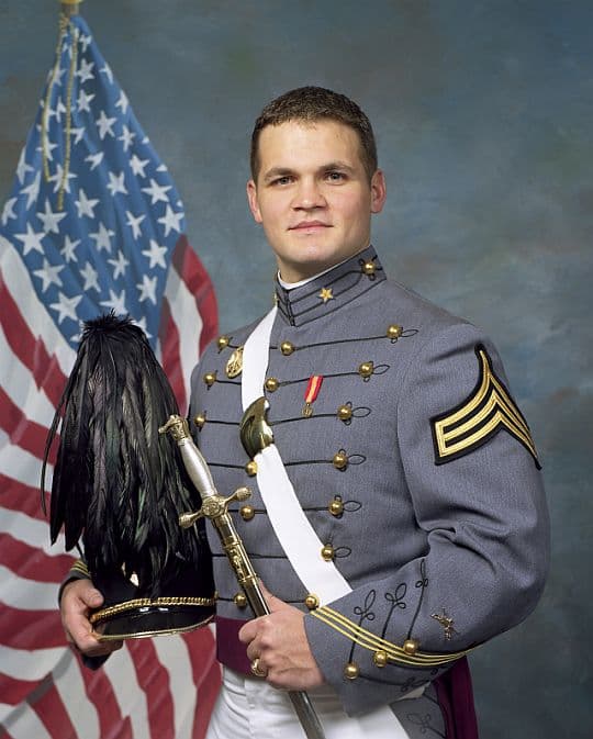 Memorial portrait of 1LT Tyler E. Parten (USMA '07)