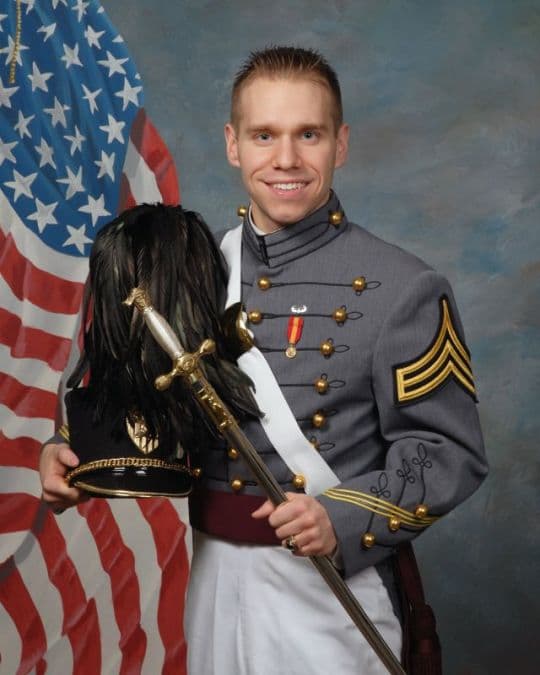 Memorial portrait of 1LT Salvatore S. Corma II (USMA '08)