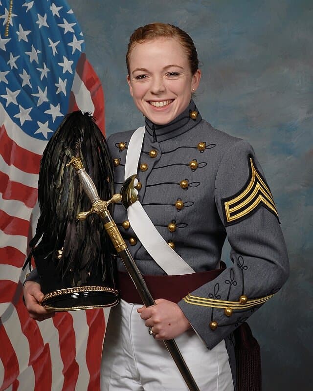 Memorial portrait of CPT Anne M. Rockeman Montgomery (USMA '08)
