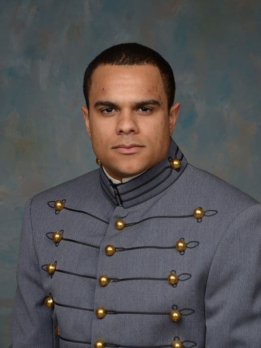 Memorial portrait of 2LT Michael R. Parros (USMA '16)