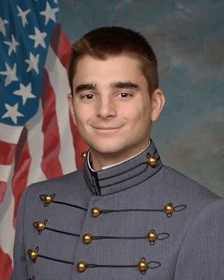 Memorial portrait of CDT Mitchell A. Winey (USMA '18)