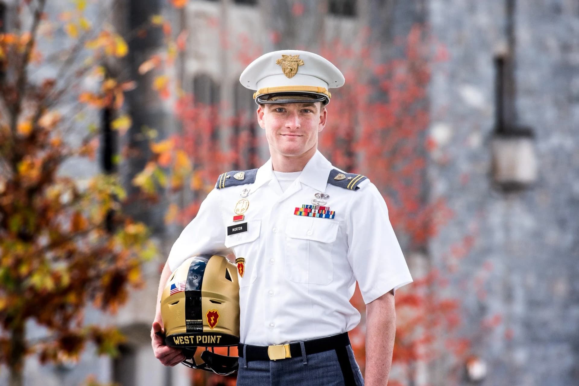 Memorial image honoring 1LT Turner H. Morton III (USMA '23)