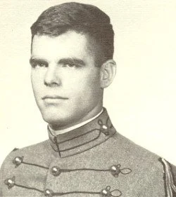 Memorial image honoring 2LT James R. Adams (USMA '67)