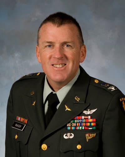 Memorial portrait of COL John M. McHugh (USMA '86)