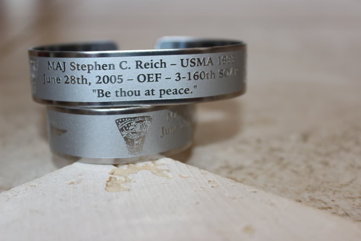 Memorial image honoring MAJ Stephen C. Reich (USMA '93)